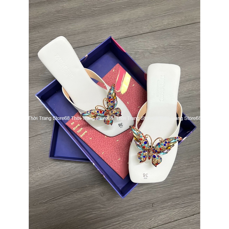 Dép kẹp nữ phối nơ bướm siêu xinh