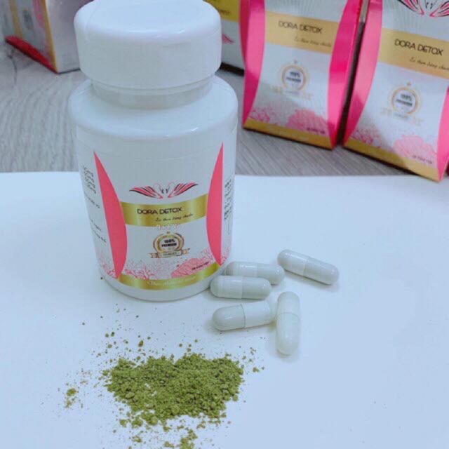 DORA DETOX VIP (NẮP BẬT - CHÍNH HÃNG)Tặng kèm cao huỷ mỡ slim) | Thế Giới Skin Care