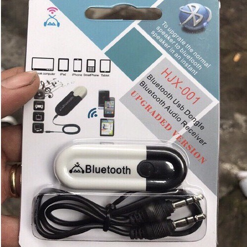 [Mã ELHACE giảm 4% đơn 300K] USB BLUETOOTH HJX-001 BIẾN LOA THƯỜNG THÀNH LOA BLUETOOTH, LOẠI 1 - CHUẨN STEREO