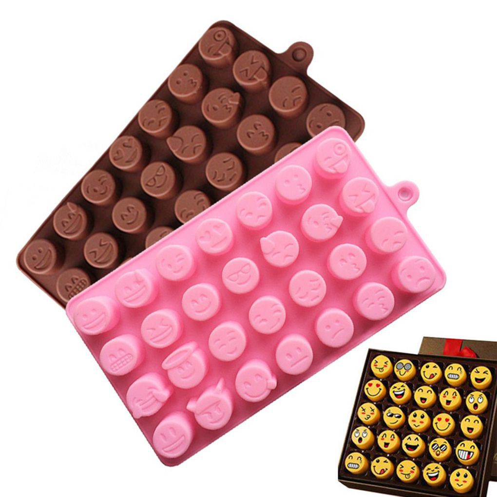Khuôn Silicone Làm Bánh 28 Ô Tiện Dụng
