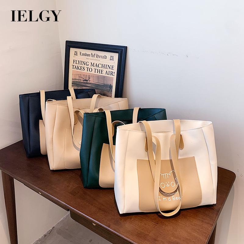 Túi Xách Cỡ Lớn Màu Sắc Độc Đáo Phong Cách Hàn Quốc Thời Trang Mùa Hè Cho Nữ