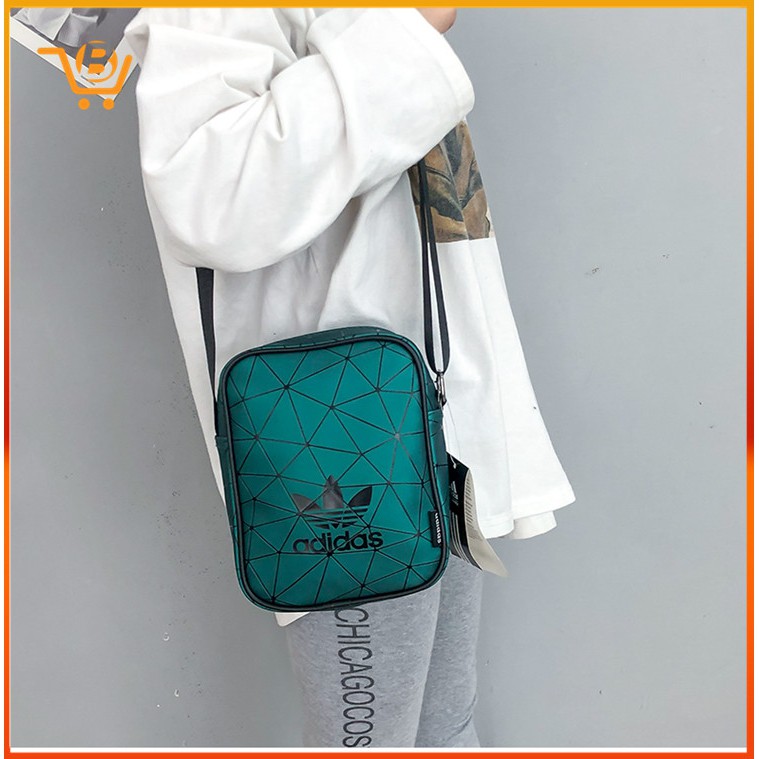 Túi đeo chéo phong cách Adidas 18*22*6cm cao cấp thời trang