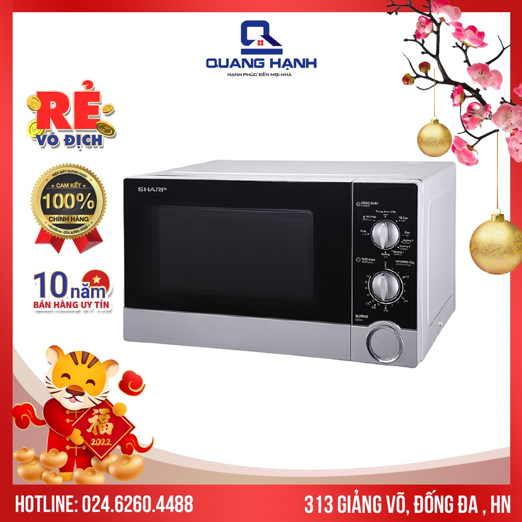 [Bảo hành 12 tháng] LÒ VI SÓNG SHARP RG302VNS