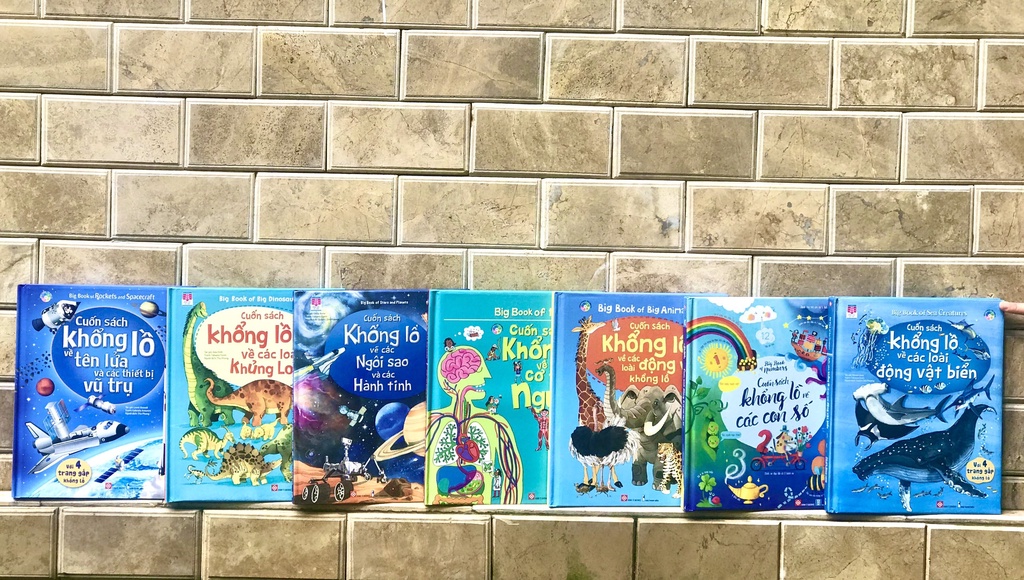 SÁCH - Big Book - Cuốn sách khổng lồ ( NHIỀU CHỦ ĐỀ ) | Shopee Việt Nam
