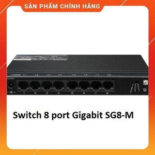 Switch Gigabit - Non POE - Switch 8 port Gigabit SG8-M - Hàng chính hãng thumbnail