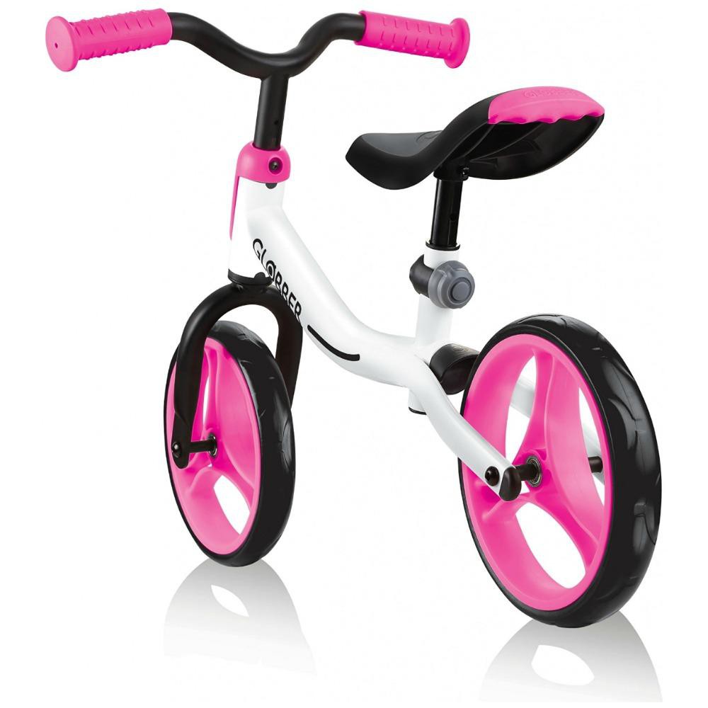 Xe thăng bằng Globber Go Bike - Trắng/Hồng