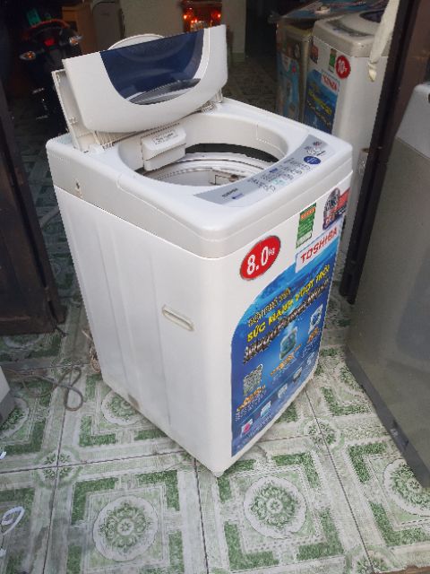 MÁY GIẶT TOSHIBA 8KG ĐÃ QUA SỬ DỤNG CÒN ĐẸP NHƯ HÌNH