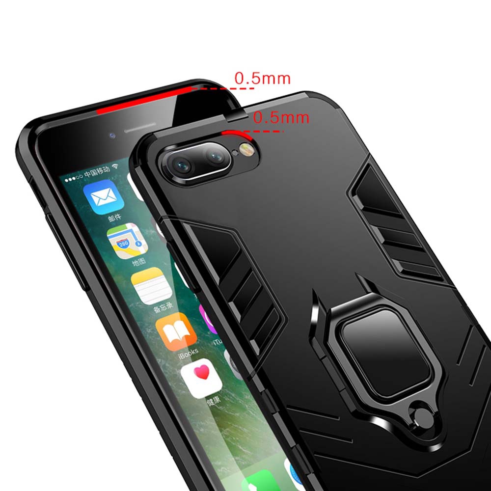 Ốp điện thoại chống sốc có vòng đỡ cho iPhone 12 13 Pro Max 12Mini 11 11Pro Max SE 2020 X XS XR Xs Max