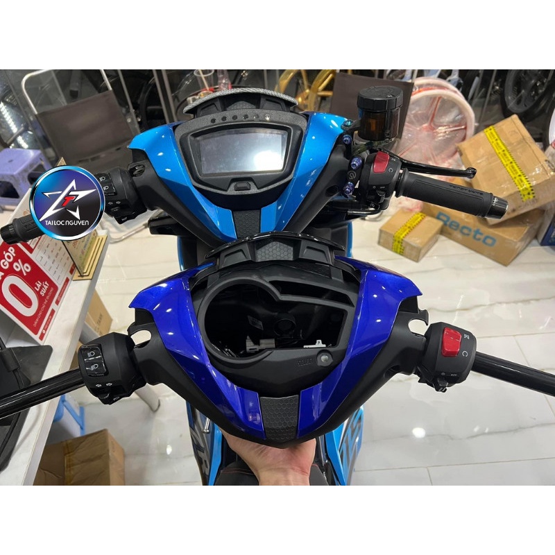 BỢ TRƯỚC SAU EX150 CHẾ MŨ GẮN ĐẦU ĐÈN VÀ CÙM EX2019