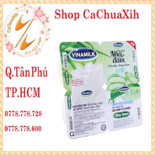 Sữa chua vinamilk Nha đam lốc 4 hủ