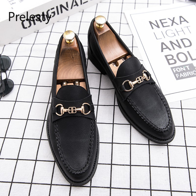 Giày Da Thời Trang Công Sở Sang Trọng Cho Nam