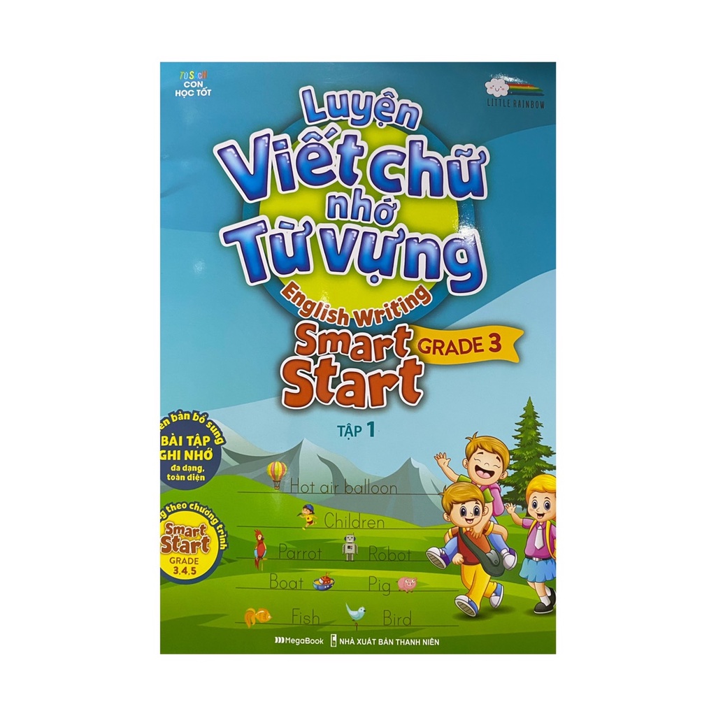 Sách - Luyện viết chữ nhớ từ vựng : Smart Start grade 3 tập 1 ( Megabooks )