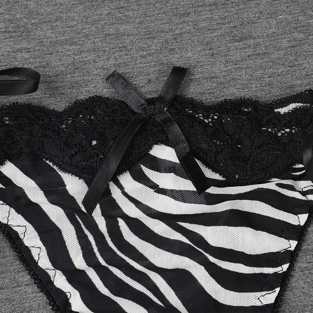 Quần Lót Lọt Khe Họa Tiết Da Báo Quyến Rũ Dành Cho Nữ