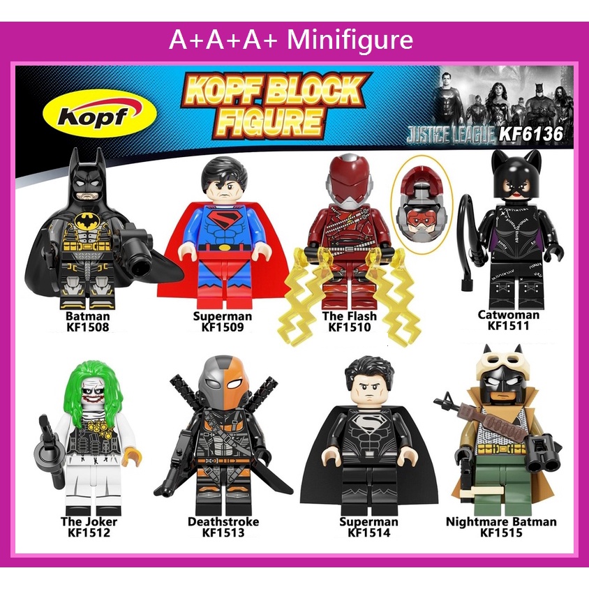 Mô hình đồ chơi nhân vật siêu anh hùng KF6136 dành cho trẻ em