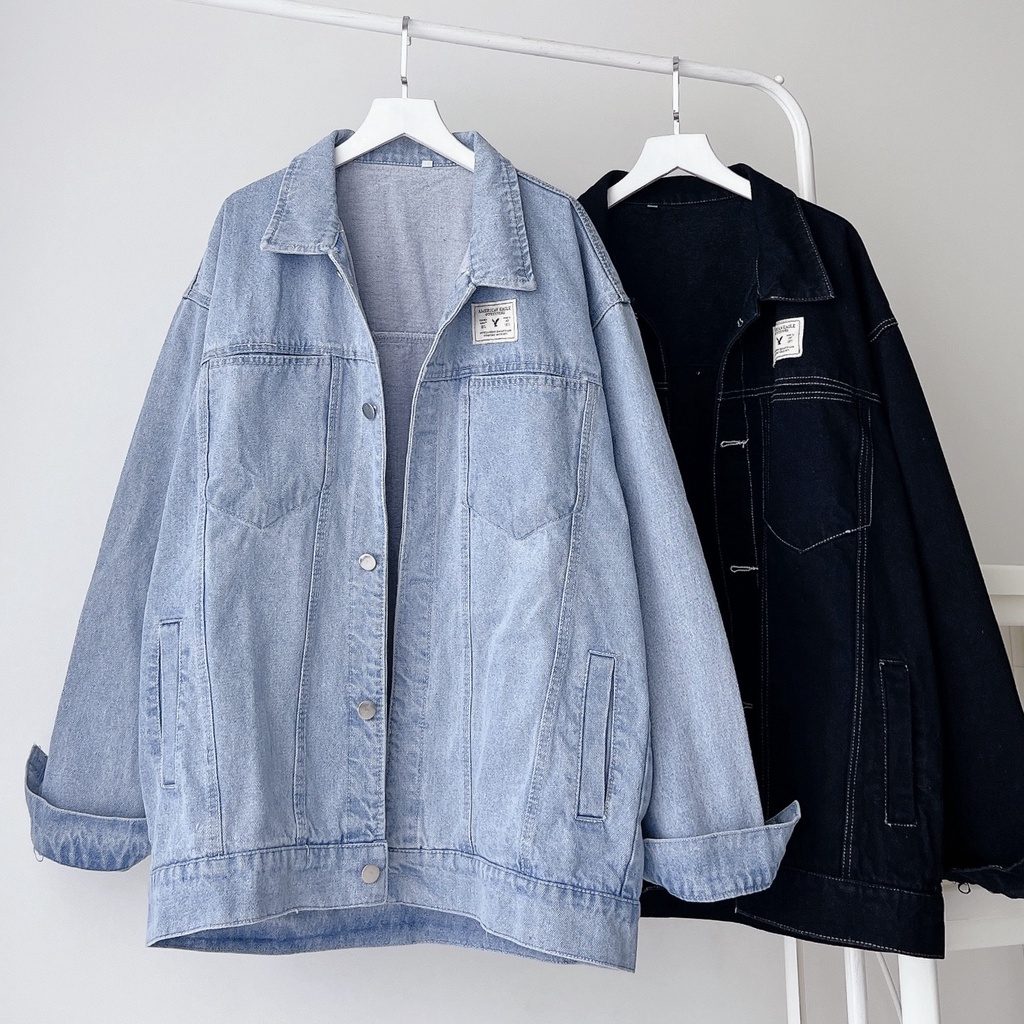 Áo khoác Jacket Jean tag American ( ảnh thật 100%)