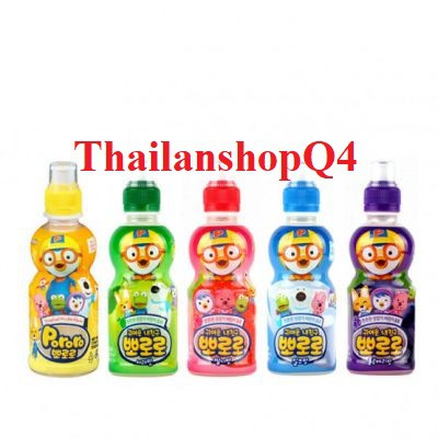 (HCM) Nước trái cây cho bé Pororo 235ml HSD 01/2023