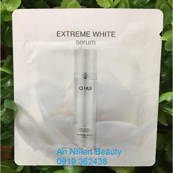 [Date 2023] Gói tinh chất dưỡng trắng da 1ml Ohui Extreme White Serum