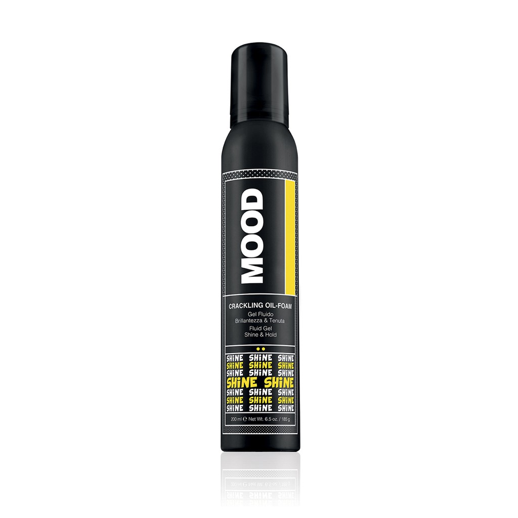 Dầu bóng và giữ nếp tóc MOOD Crackling Oil-Foam 200ml