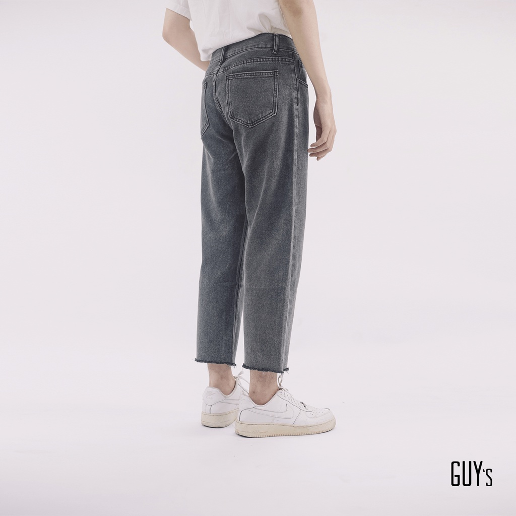 Jeans tua rua GUY's Closet, Chất liệu mềm mại, Bền màu, Gấu quần tua rua trẻ trung