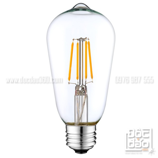 Bóng đèn Led Edison 4W dáng quả đu đủ
