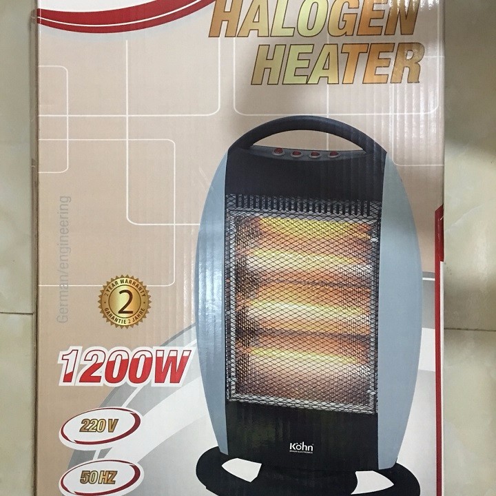 Đèn sưởi Halogen Kohn KH01 3 bóng 1200w