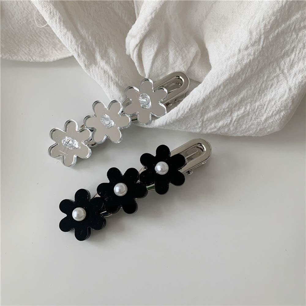 Kẹp Tóc Hình Hoa Dễ Thương Phong Cách Hàn Quốc Cho Nữ