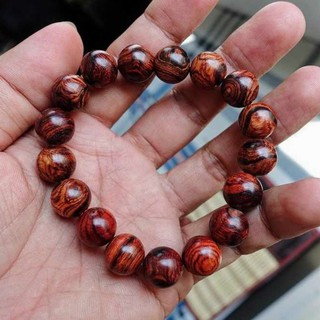 Vòng tay gỗ sưa 12mm - vòng tay phong thủy