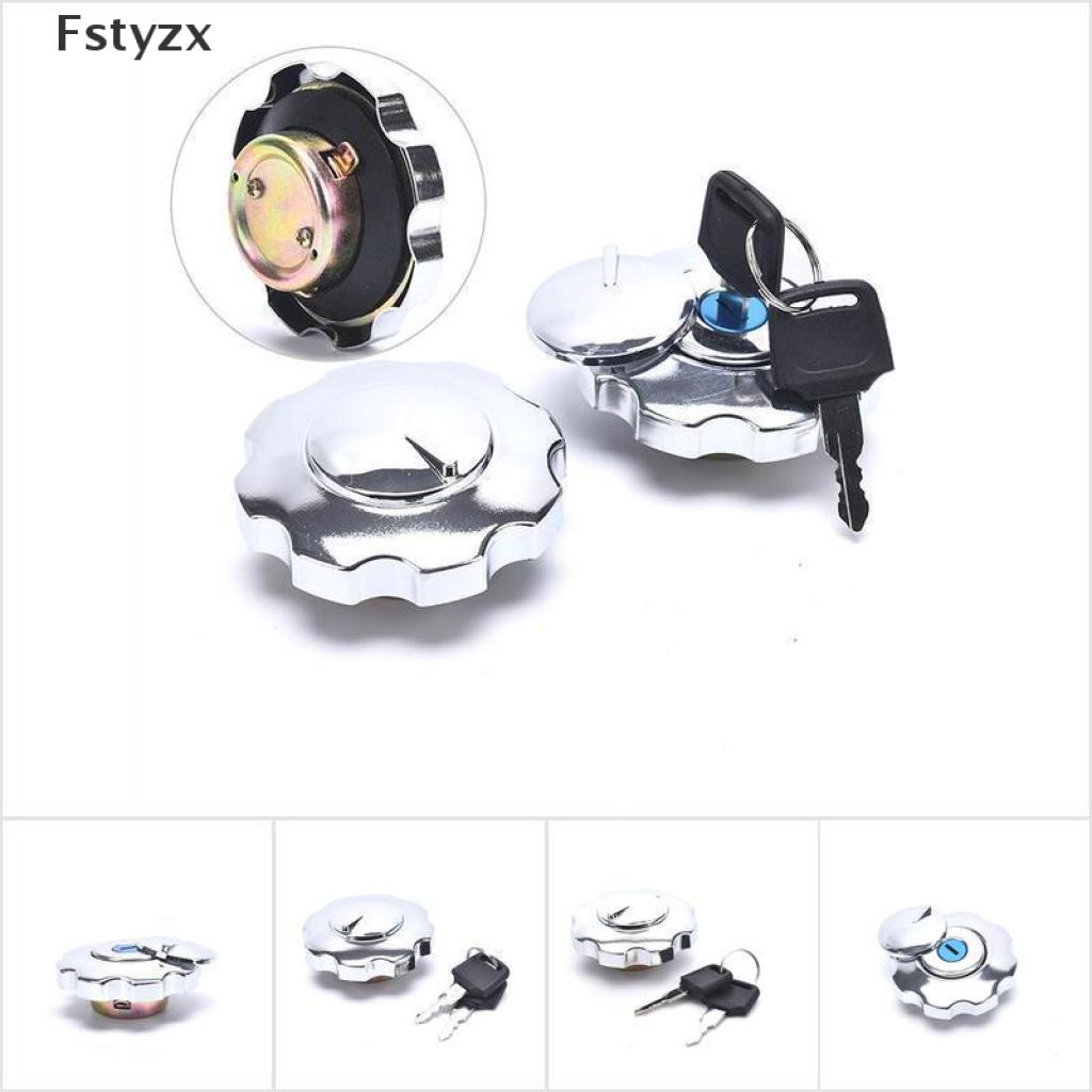 1 Nắp đậy bình xăng màu bạc cho xe máy Honda CG125
