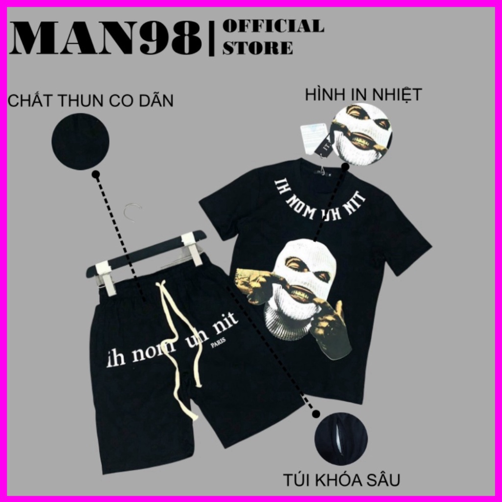 Đồ bộ nam, bộ hè nam mikenco in nhiệt cao cấp bohe7