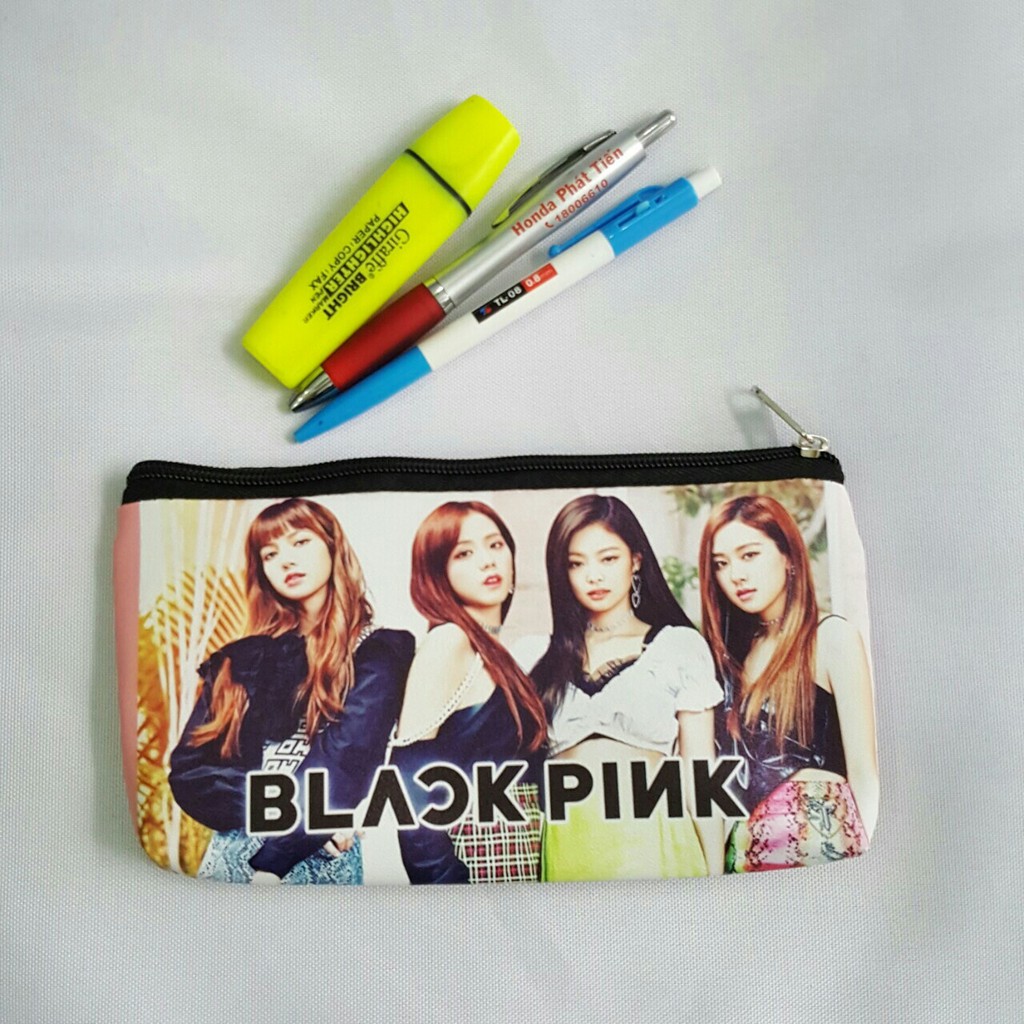 Ví đựng bút in hình nhóm BLack Pink 2