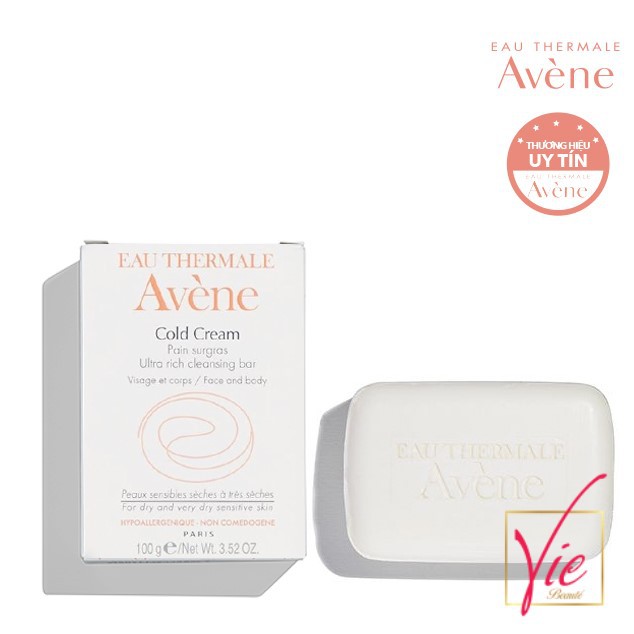 Xà Phòng Avene Dành Cho Da Nhạy Cảm - Avene Cold Cream Cleansing Bar 100g