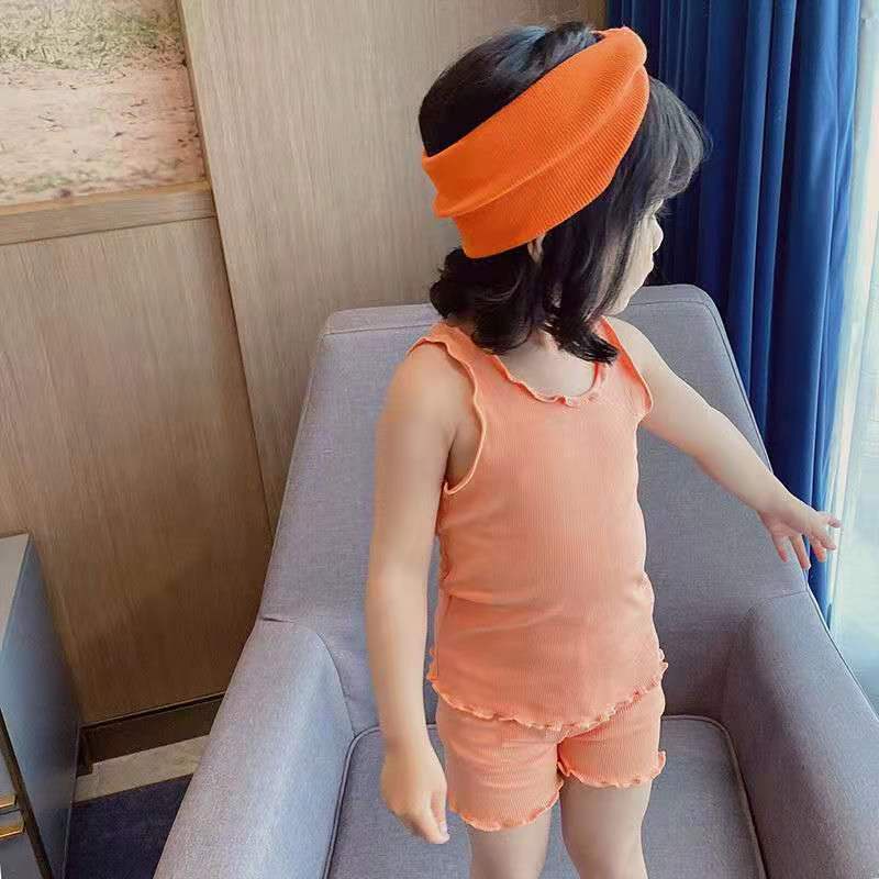 [Phong Cách Mới Về] Bộ Đồ Ngủ Cotton Lụa Mát Mẻ Tay Ngắn Thoải Mái Mặc Ở Nhà Cho Trẻ Em