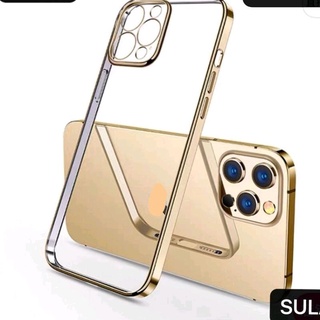 Ốp lưng trong viền vuông bảo vệ camera iPhone Xs Max, 11 Pro Max, 12 Pro max