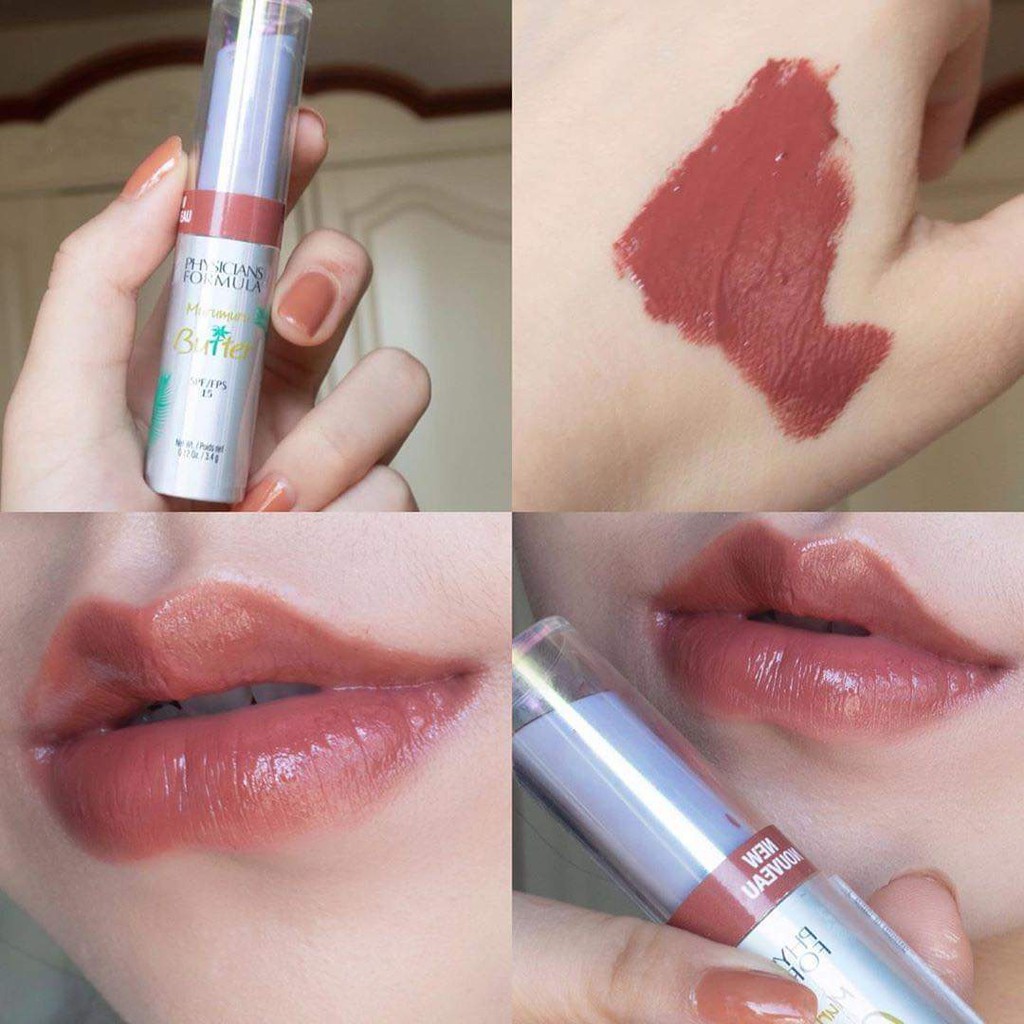 Bản Mỹ Son chống nắng Physicians Formula Murumuru butter lip cream SPF 15