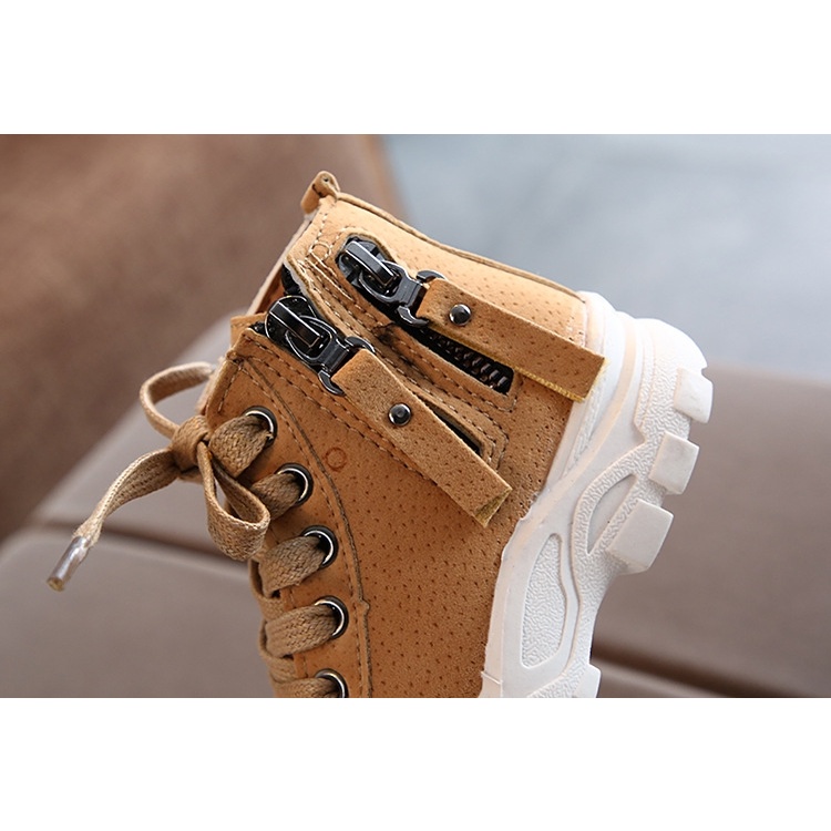 Giày cao cổ da lộn cho bé từ 1 tuổi đến 5 tuổi (H986). Richkidsstore2021