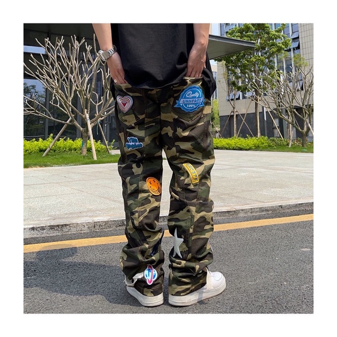 Quần Jean Thêu Thời Trang, Phong Cách Hiphop