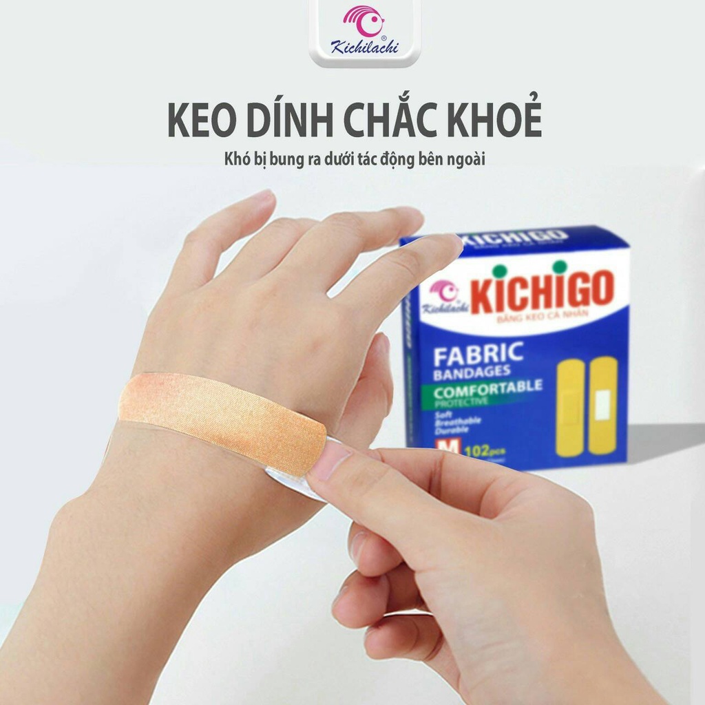 Băng Dán Cá Nhân Kichigo Hộp 30 Cái/102 Cái