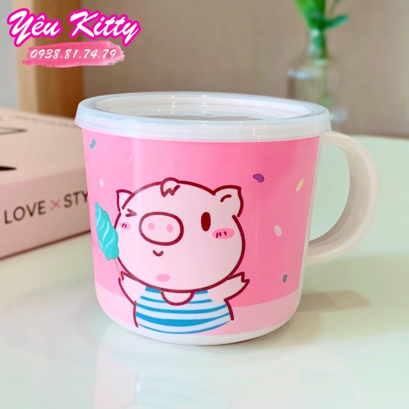 CHÉN LY MUỖNG HEO HỒNG