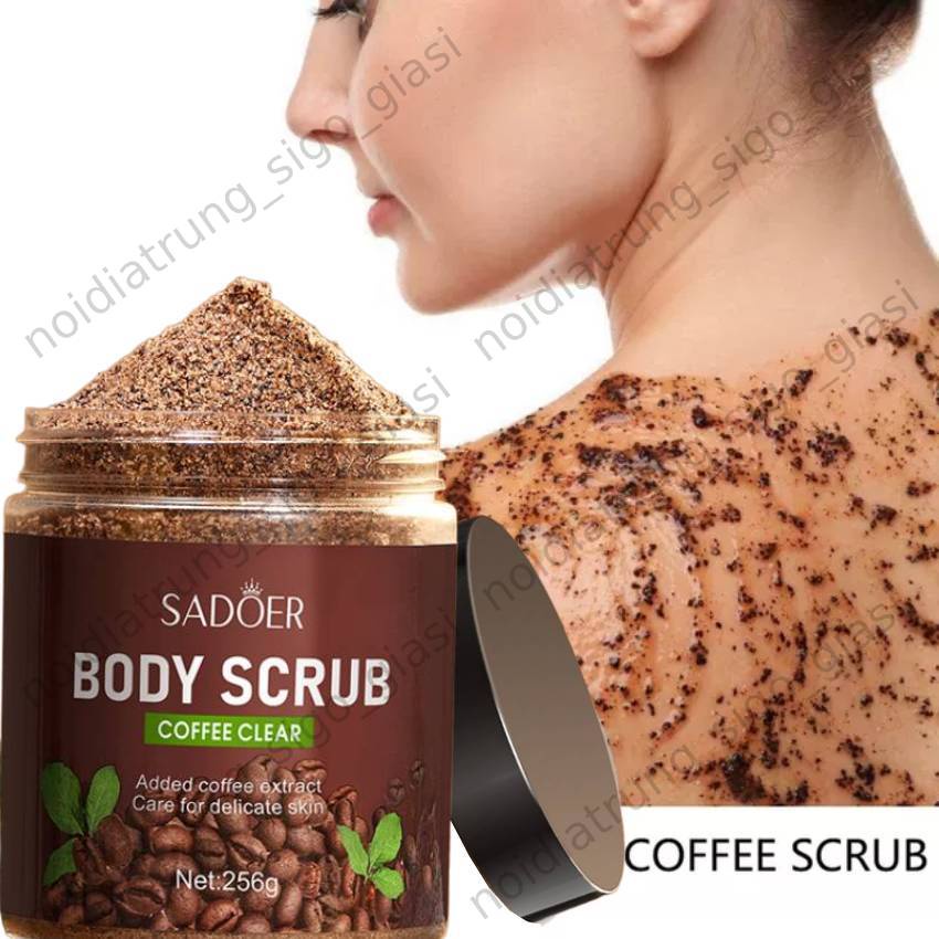 Tẩy Tế Bào Chết Body Cà Phê Hữu Cơ 200g Cho Mọi Loại Da Giúp Dưỡng Trắng Da Toàn Thân, Giảm Mụn Mờ Thâm SIGO