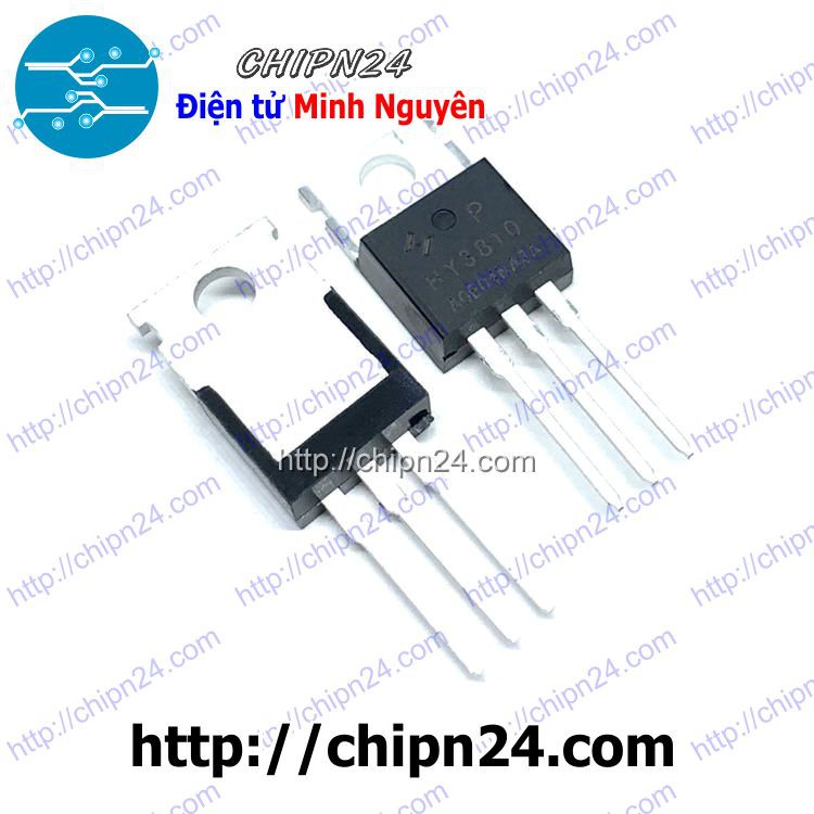 [2 CON] MOSFET HY3810 TO-220 180A 100V (Kênh N) (HY3810P 3810)