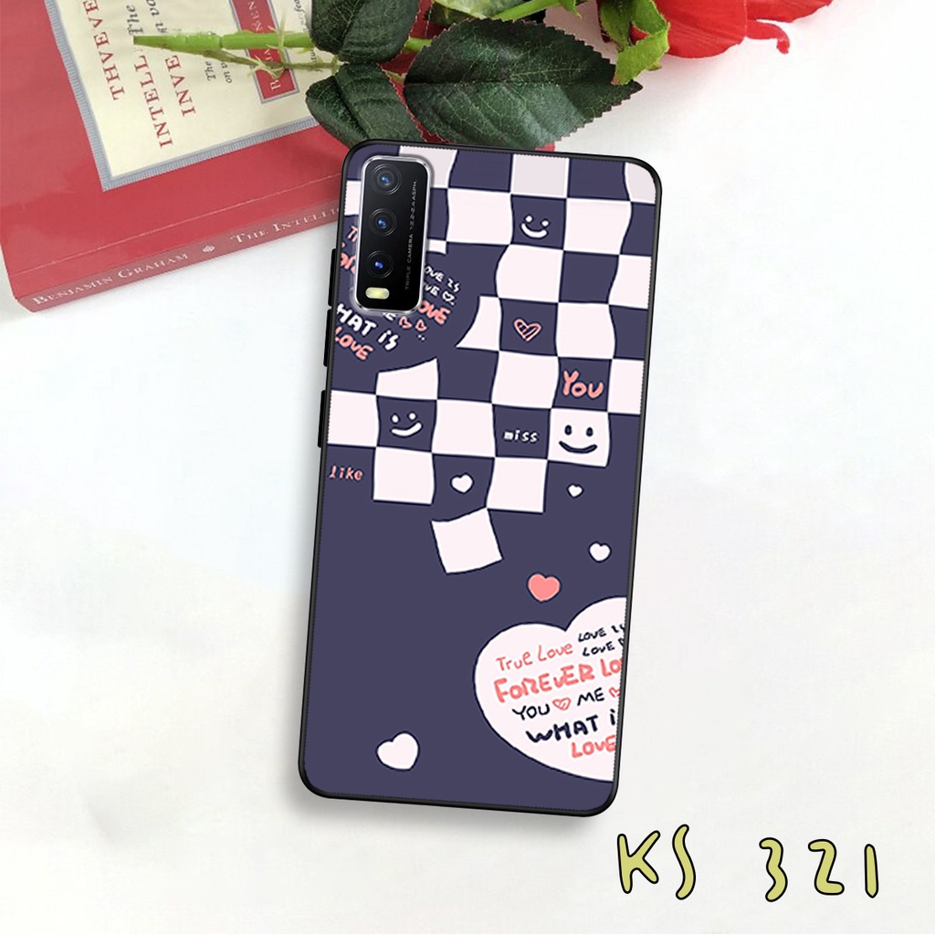Ốp lưng Vivo Y20 - Vivo Y20s - Vivo Y12s - Ốp lưng in hình họa tiết caro bền, đẹp