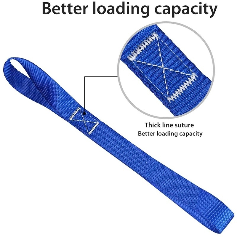 [Bán Chạy] Dây Đai Nylon Đóng Gói Chất Lượng Cao / Dây Móc Đa Năng Nhỏ Gọn Cho Xe Hơi / Xe Máy / Cắm Trại