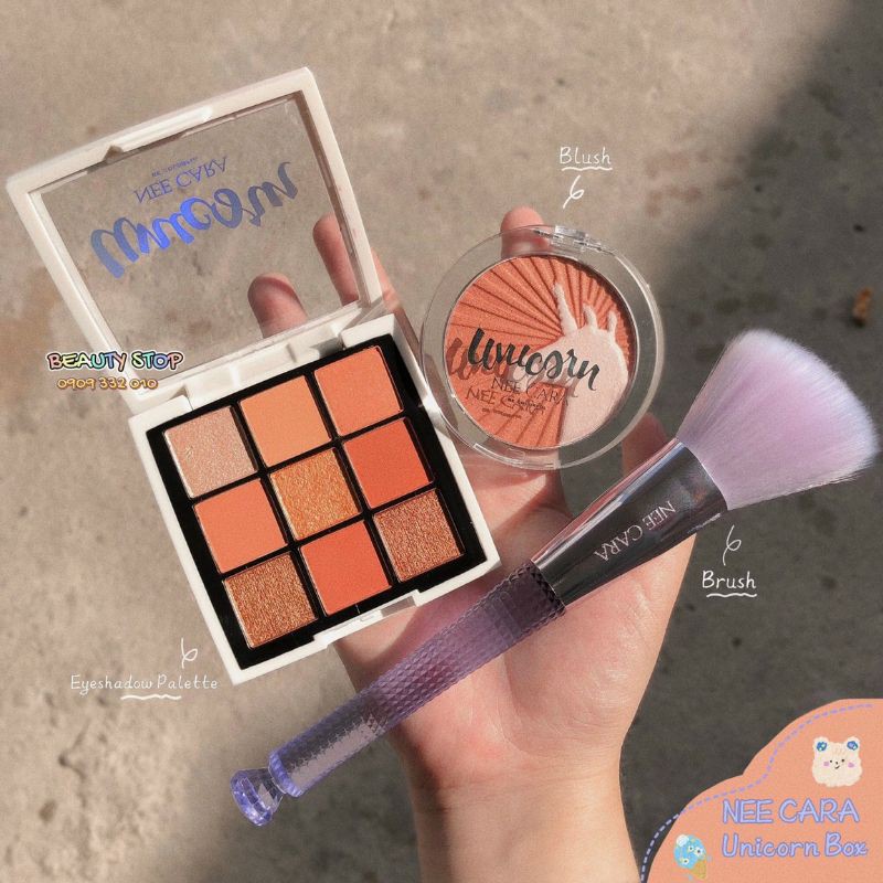 💝🍒 SET TRANG ĐIỂM UNICORN 4IN1 NEE CARA THÁI LAN CHÍNH HÃNG 🦄🦄🦄 | BigBuy360 - bigbuy360.vn