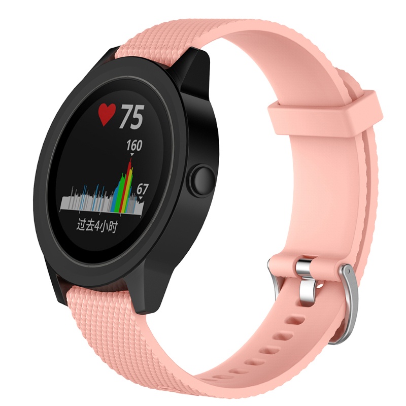 Dây Đeo Silicon Thay Thế Cho Đồng Hồ Thông Minh Garmin Vivoactive 3 Vivomove Vivomove Hr