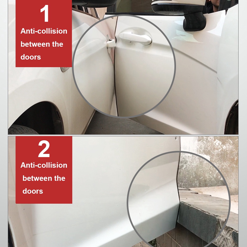 Cuộn Dây Dán Bảo Vệ Chống Trầy / Va Chạm Cho Cửa Xe Hơi Dài 10M