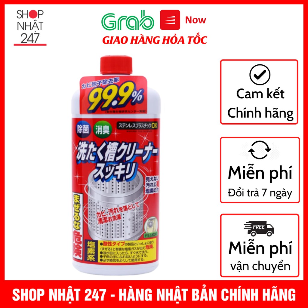 Nước tẩy lồng máy giặt Rocket