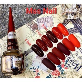 sơn đỏ đô, sơn đỏ mận, sơn gel mxbon đỏ, sơn mxbon, sơn gel