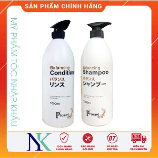 Dầu gội xã prosee dành cho tóc dầu, nhanh bết & gãy rụng balancing 1000ml