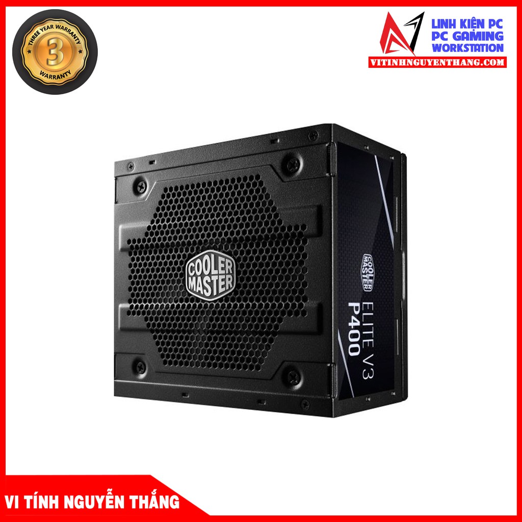 NGUỒN MÁY TÍNH COOLER MASTER ELITE V3 230V P400 400W BOX (MÀU ĐEN)