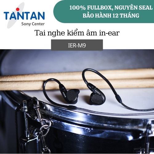 Tai nghe kiểm âm in-ear Sony IER-M9-Loa siêu thanh tweeter-Bộ màng loa BA mang thiết kế nguyên bản của Sony